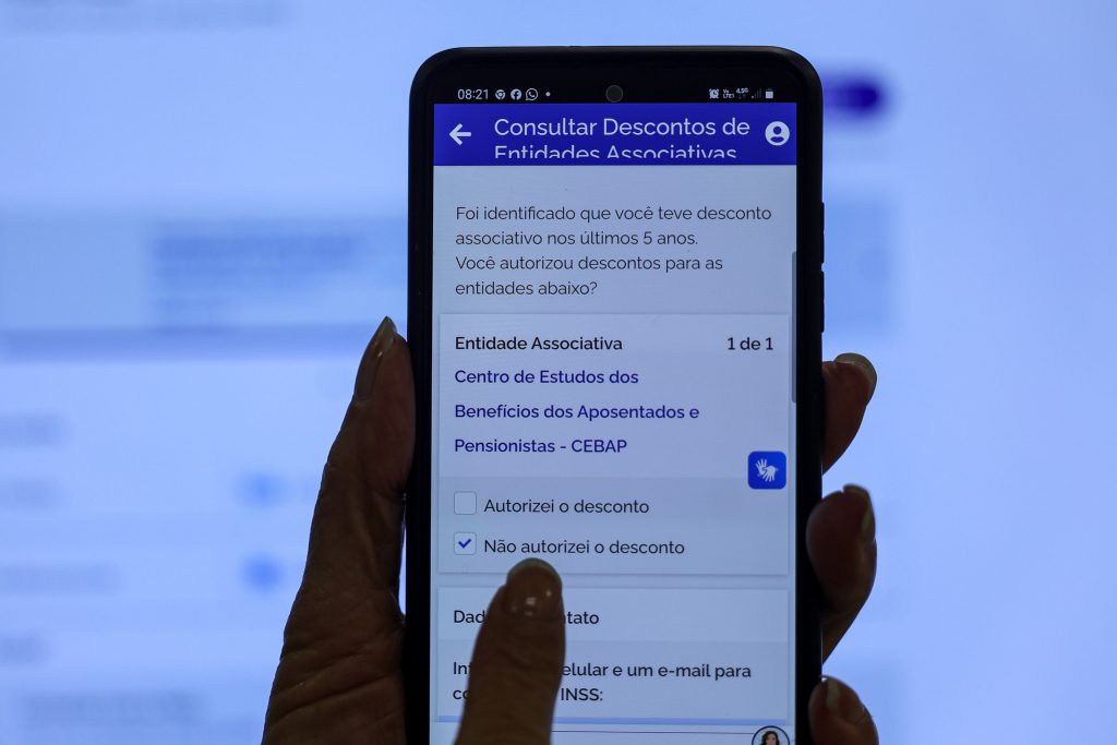 O pedido de restituição dos valores pode ser feito através da lataforma digital Meu INSS.
